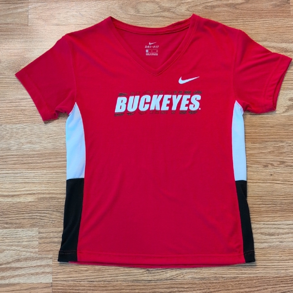 Ohio State Buckeyes Nike Women's V-neck Tee